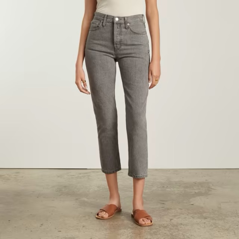 Everlane 90’s Cheeky Gray Jeans